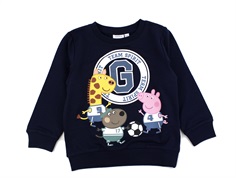 Name It dark sapphire Peppa Pig sweatshirt